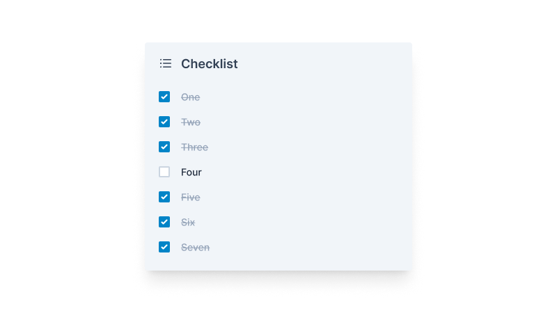 Trello Checklist